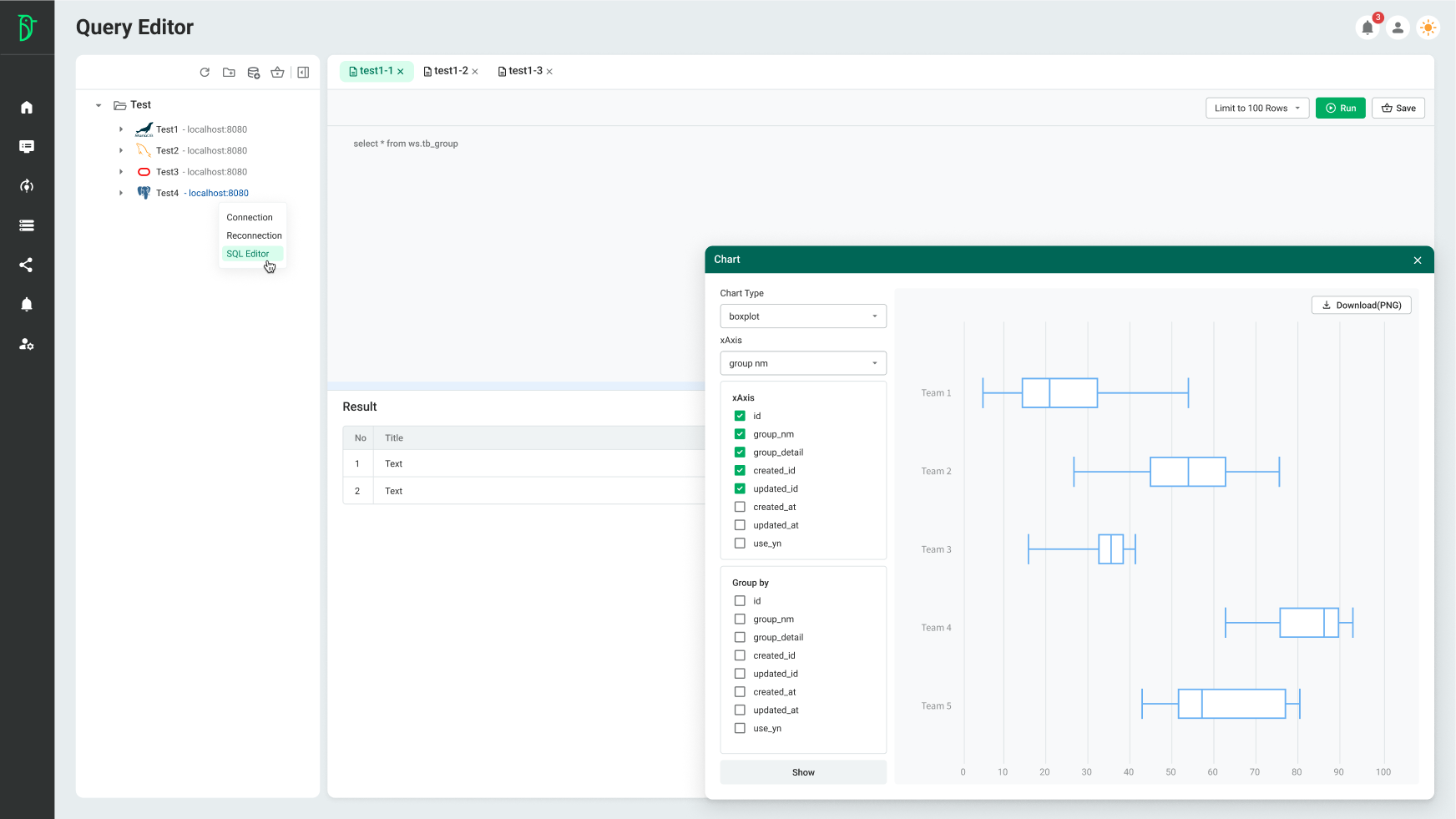 Query Editor